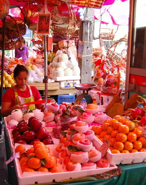 Colorful markets are everywhere
