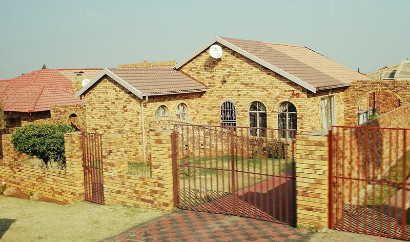 One of the upscale houses in Soweto