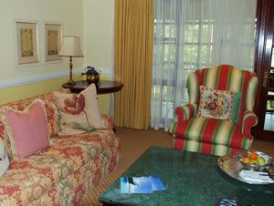 Living Room at Stanley Livingston Hotel