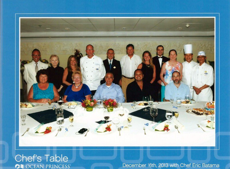 Tahiti Chef's table 2013