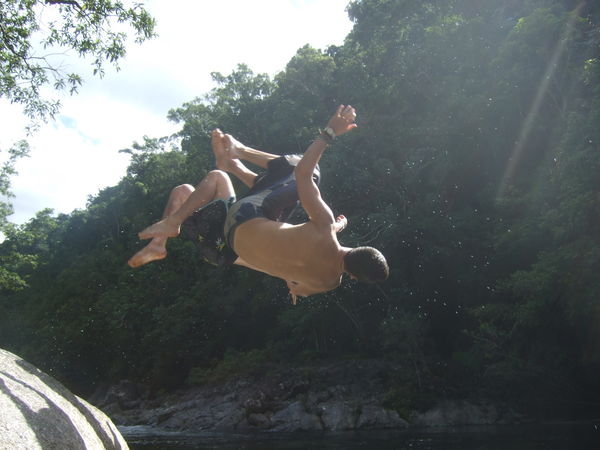 Jumping the gorge
