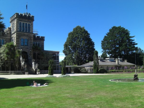 Picinc in Lanarch Castle grounds