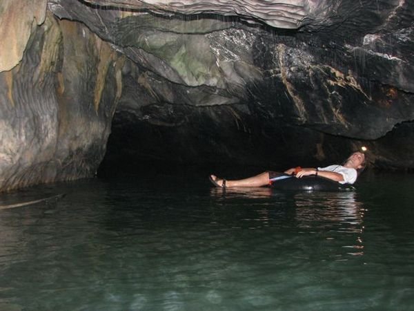 Darren in the third cave