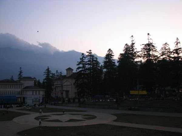 Main square in Sapa