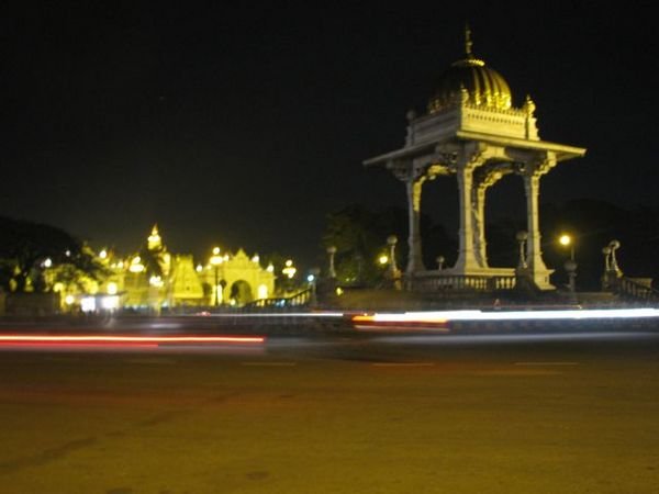 Mysore at night