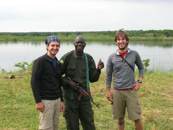 Ben and I with our safari drive guide