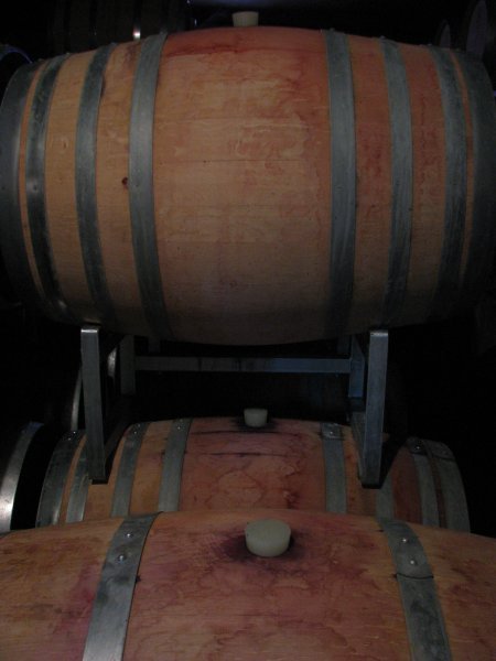 Barrels and Wine Spots