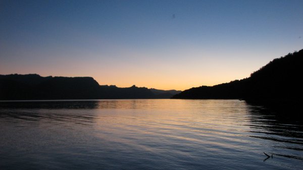 Sunrise on Lago Traful