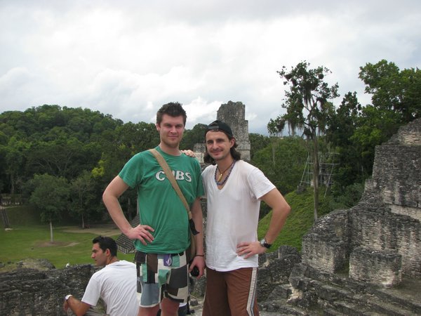 TJ and I at Tikal