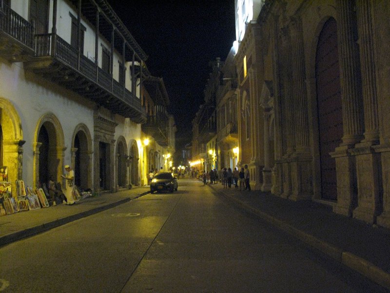 Streets of Old City at Night
