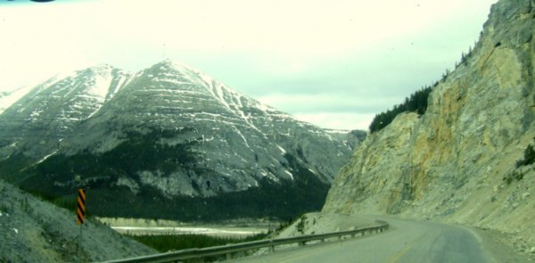 Snowy Yukon Mountains