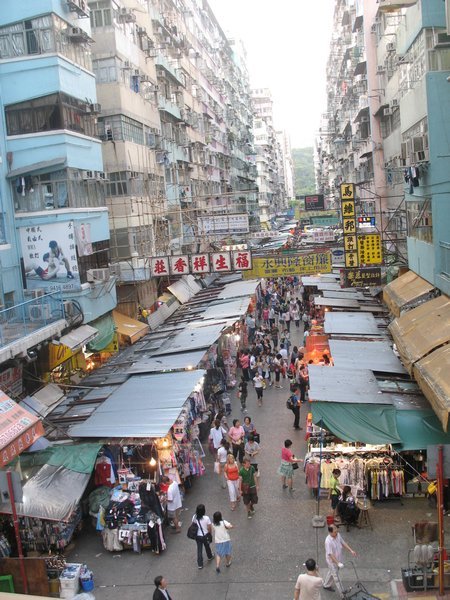 View of Fa Yuen Market