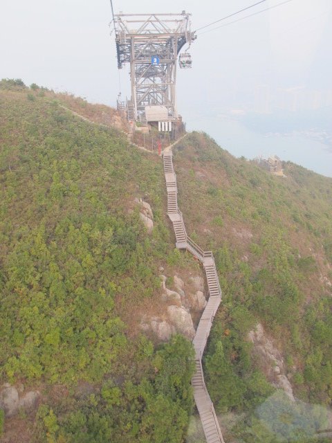 Hiking Trail along the cable car