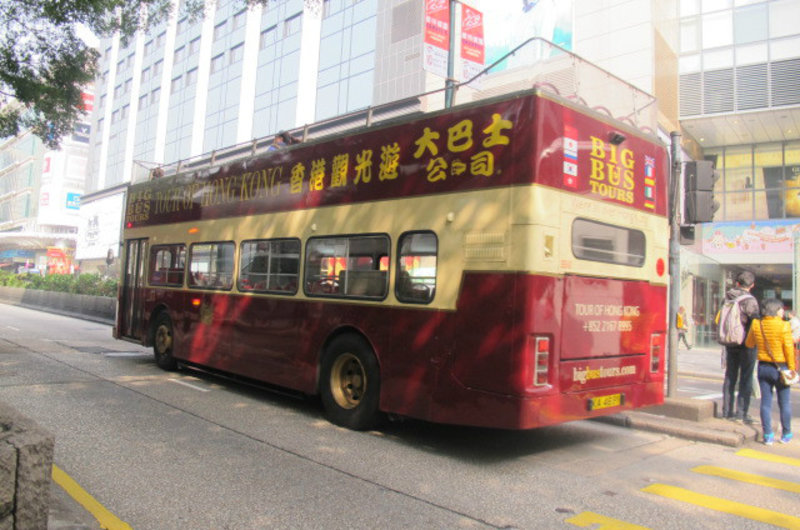 Hong Kong tour bus