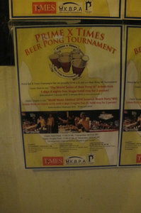 BEER PONG tournament