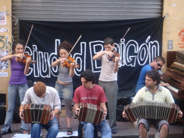 Street Tango orchestra