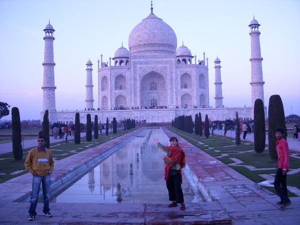 The Taj is one of the 1000 places to visit before you die... they say.