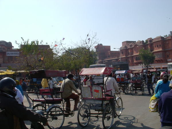 Street scene in Jaipur