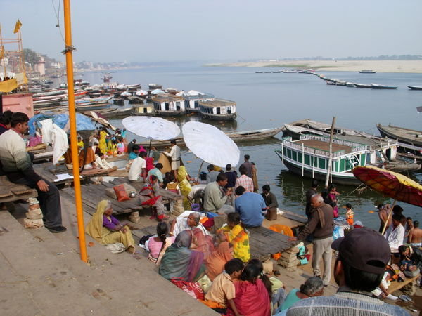 Hanging out at the Ghats