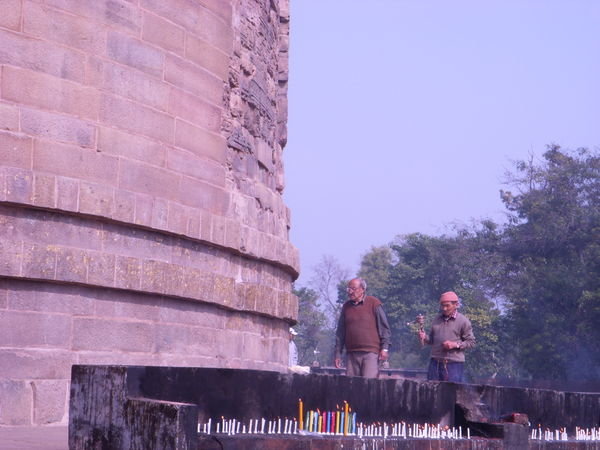Around the great stupa in Sarnath