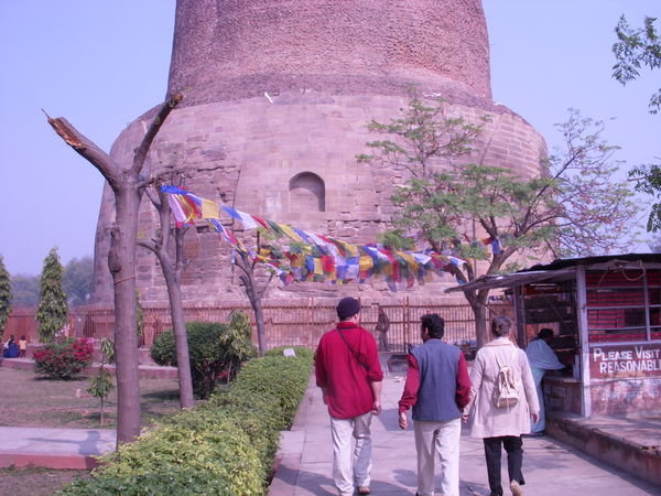 Visiting the Stupa