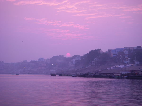 Sunset on Mother Ganga