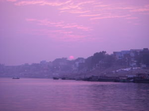 Sunset on Mother Ganga