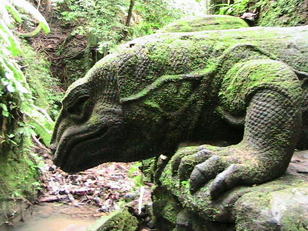 Dragon at the Monkey Temple