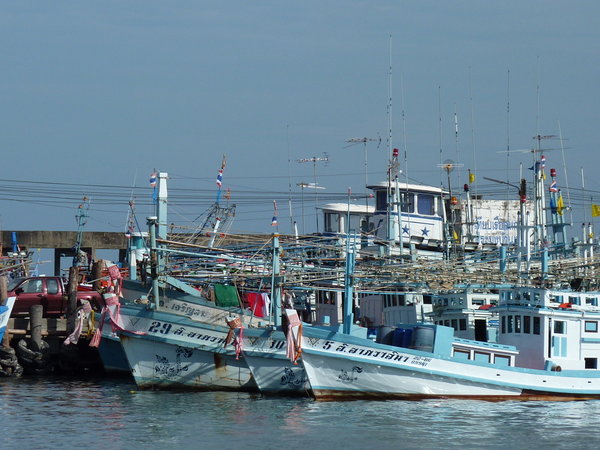 Boats in Ban Phe
