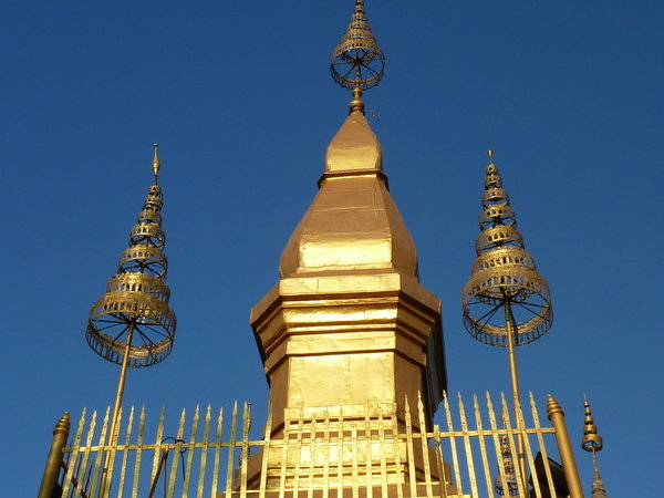 The top of the temple