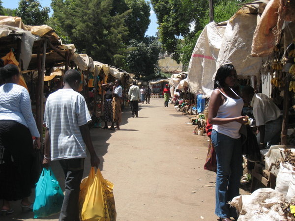 Markt im Ngara Viertel