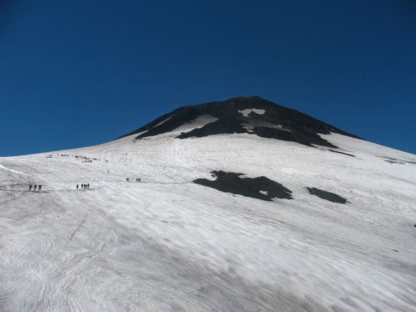 Top of Volcano Villarica