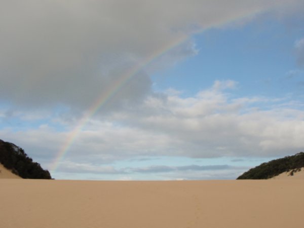 Rainbow on Rainbow beach
