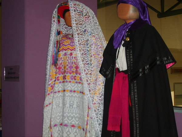 Costumes in Museo Ixchel