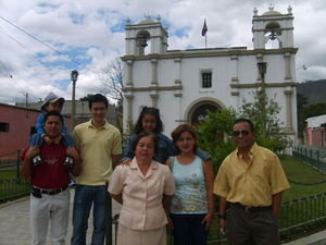 Hubert and our Guatemalan family