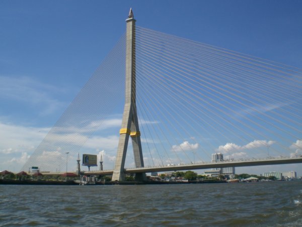 King Rama VIII Bridge. B'kok