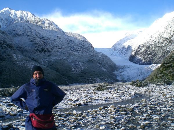 Beginning of Franz glacier hike