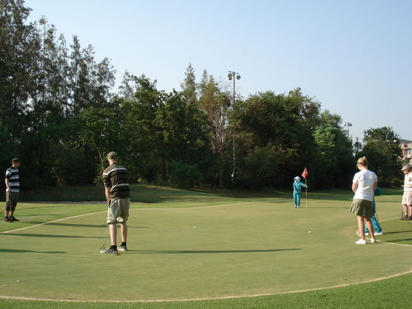 Bangkok Golf Clubin Par 3-kentta