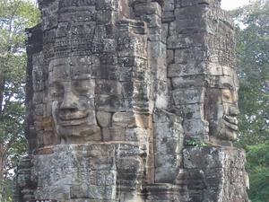 Buddha faces