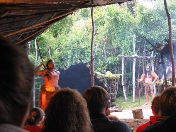 Maori cultural presentation