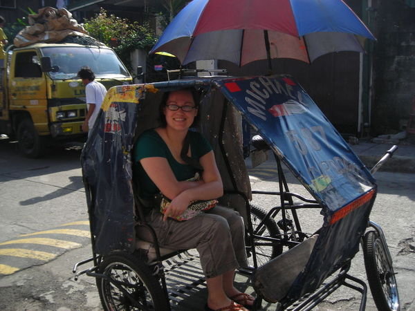 Me in the Pedicab
