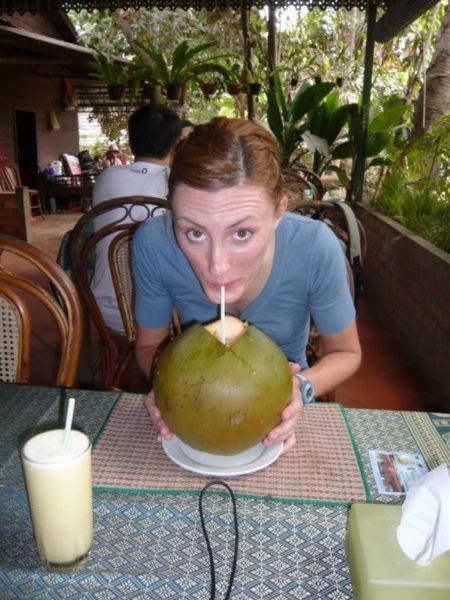 You put the lime in the coconut