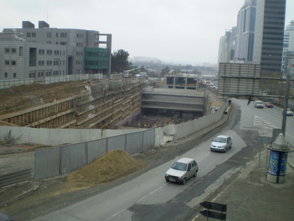 Construction of Subway Line