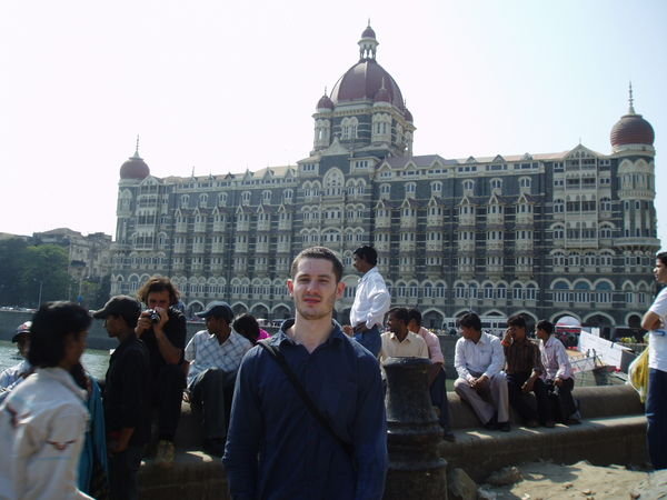 Dan and the Taj Mahal Palace hotel