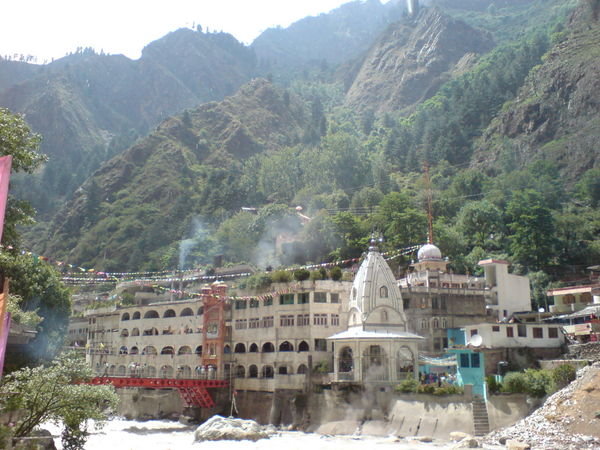 Gudwara on hot springs