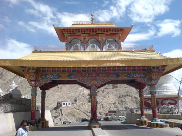 Friendship gate in Leh
