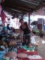 Stocking up in Lak Sao market