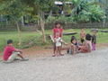 Village kids...