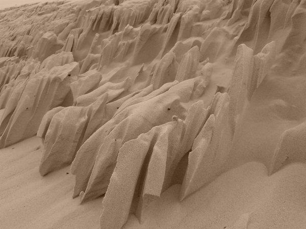 Sand formations