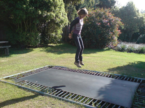 Nic on the Trampoline